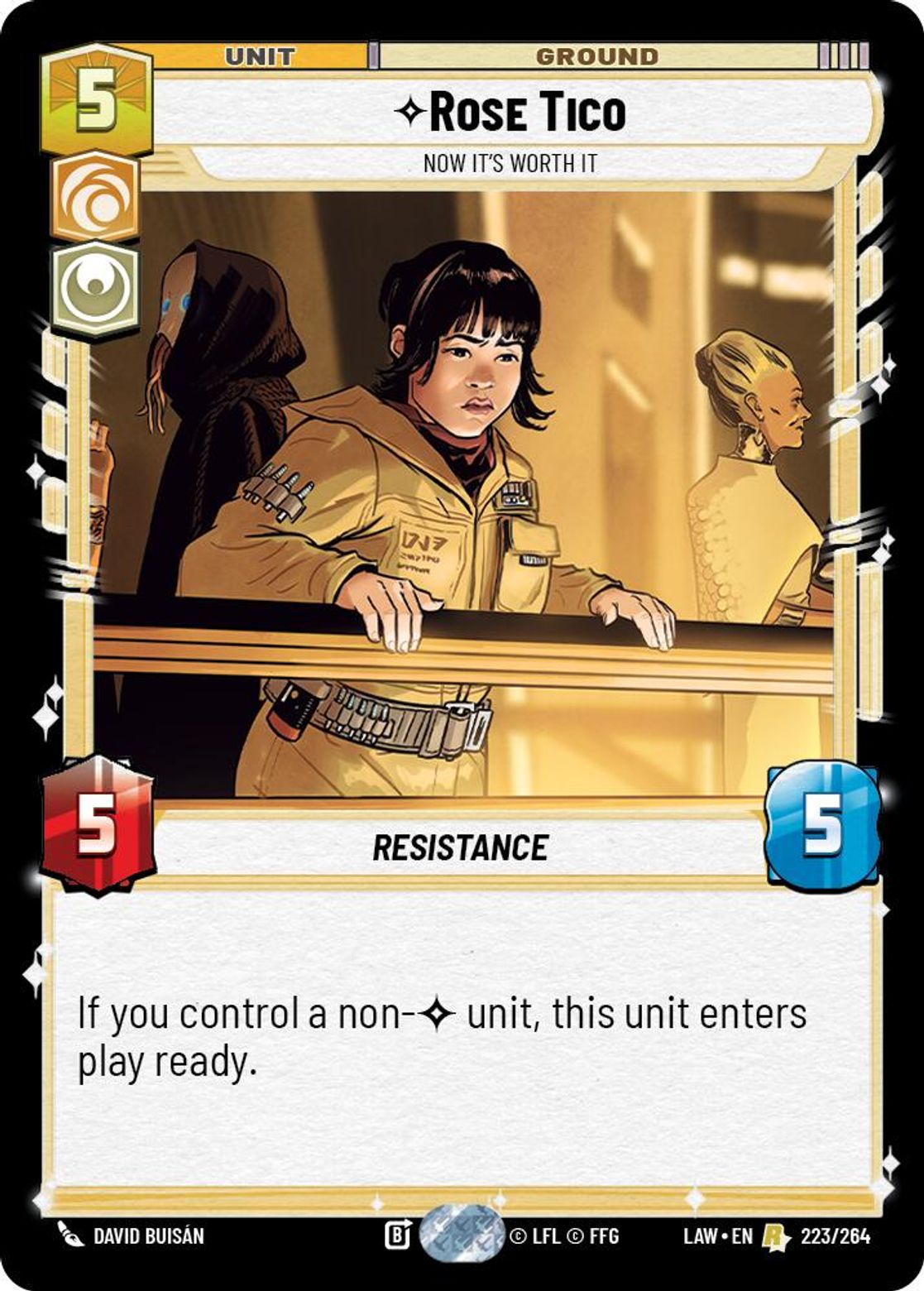 Rose Tico — Now it's Worth It #223/264 from A Lawless Time