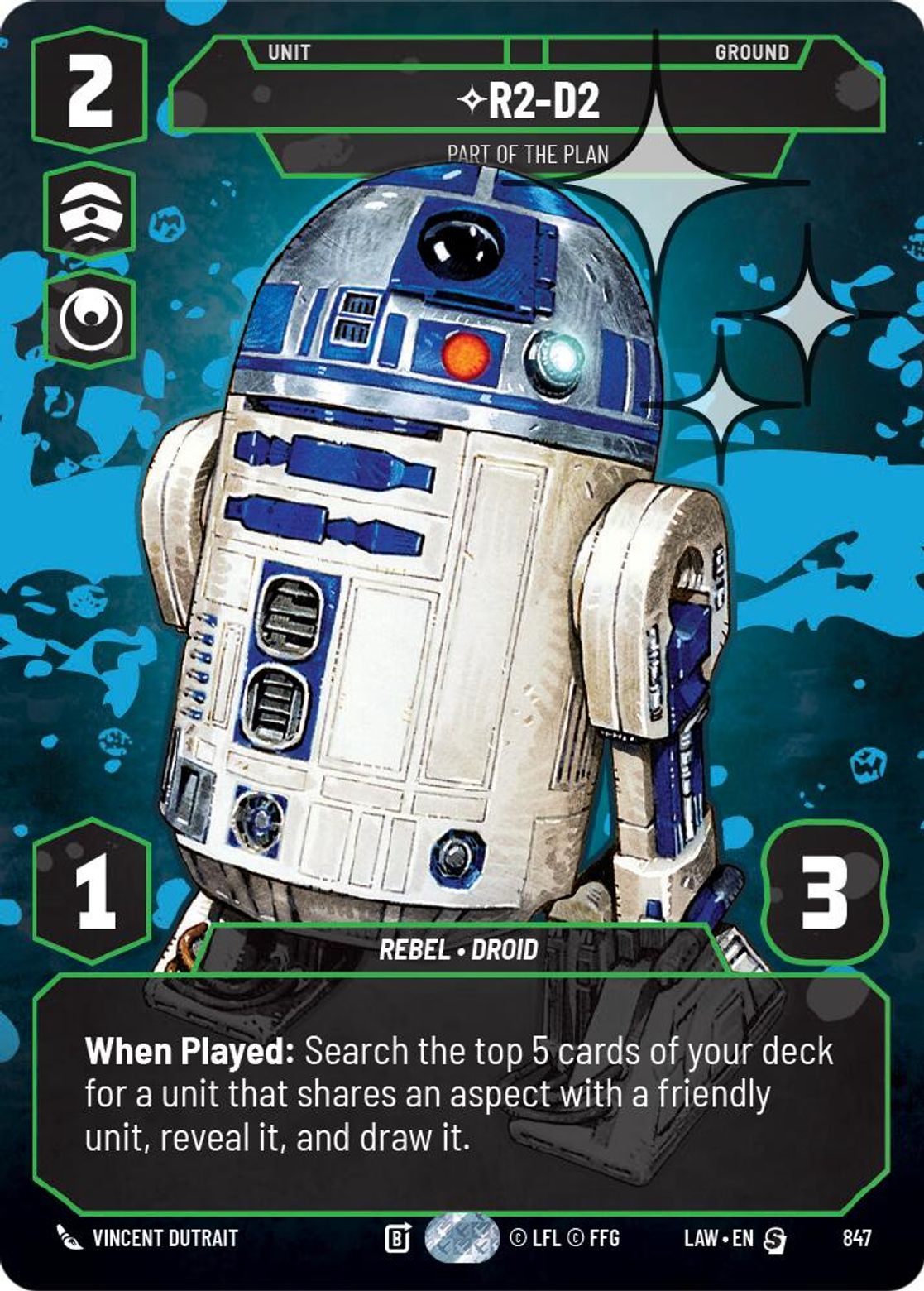 R2-D2 — Part of the Plan #847/264 from A Lawless Time