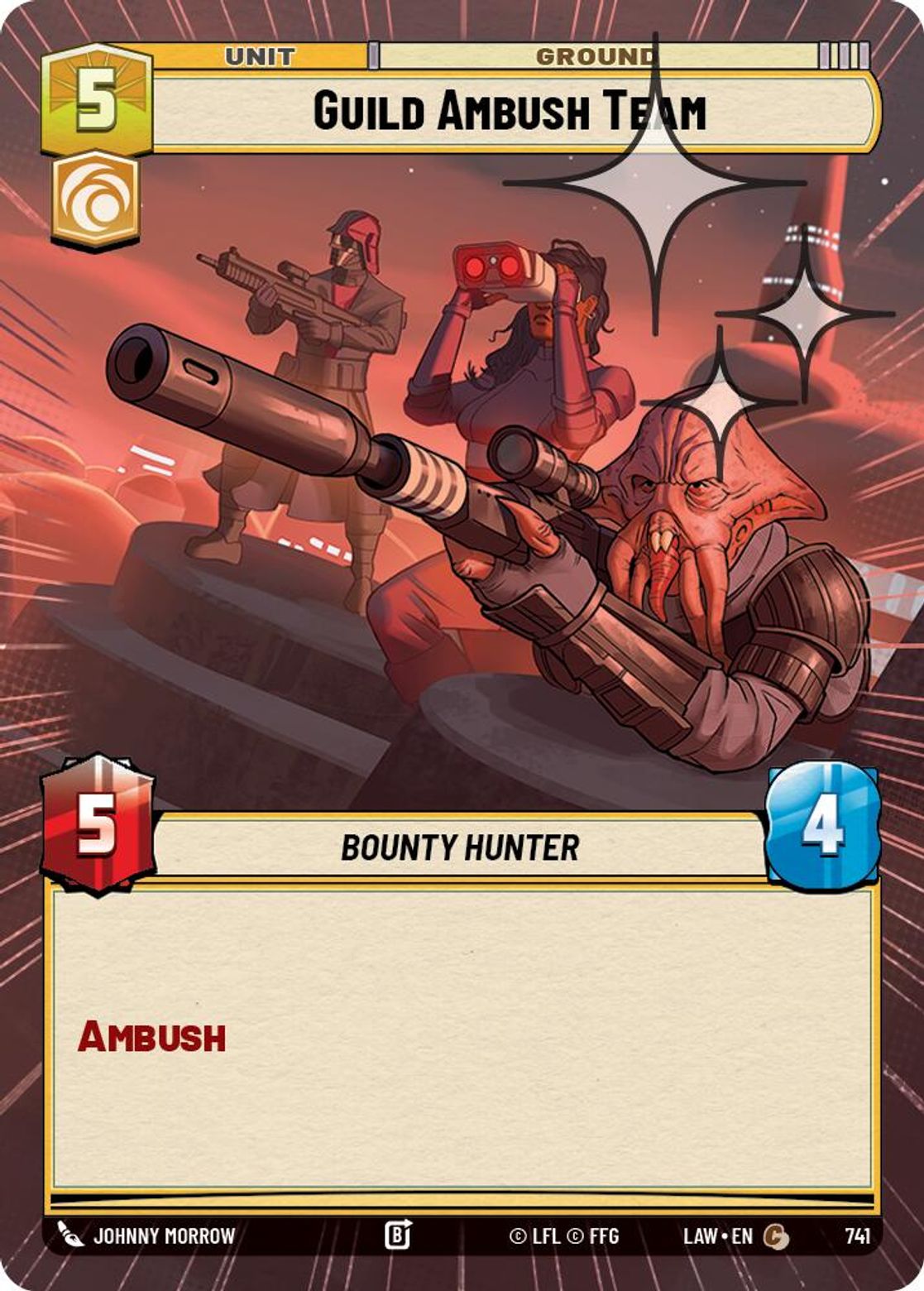 Guild Ambush Team #741/264 from A Lawless Time