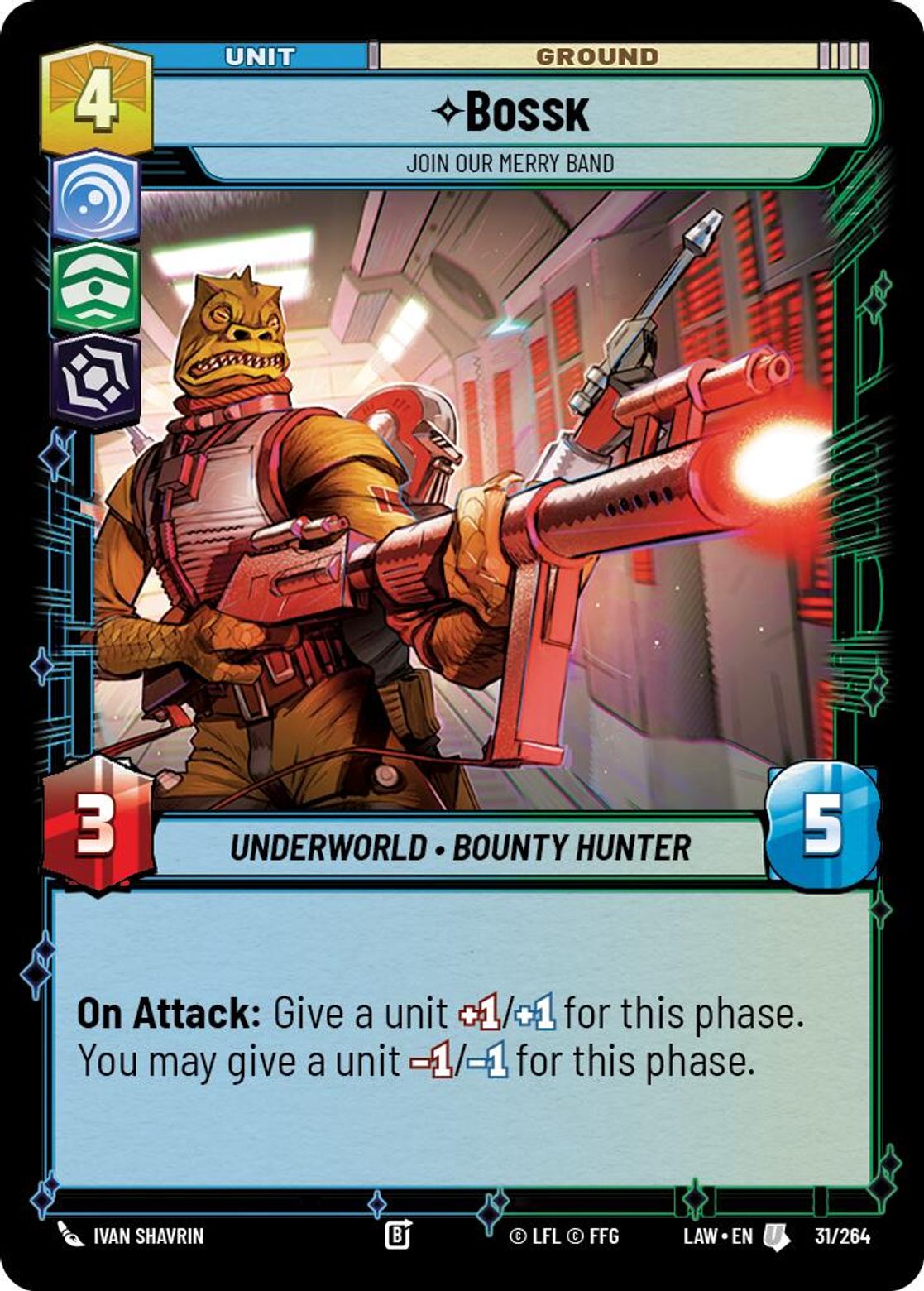 Bossk — Join Our Merry Band #031/264 from A Lawless Time