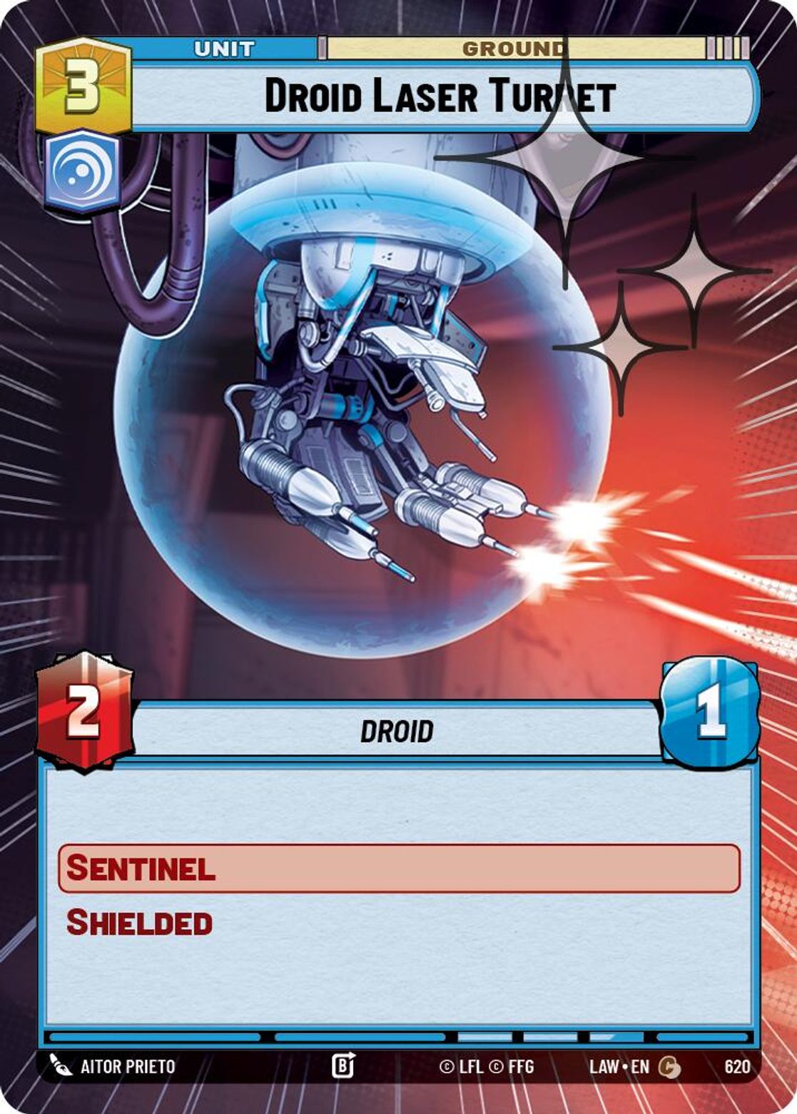 Droid Laser Turret #620/264 from A Lawless Time