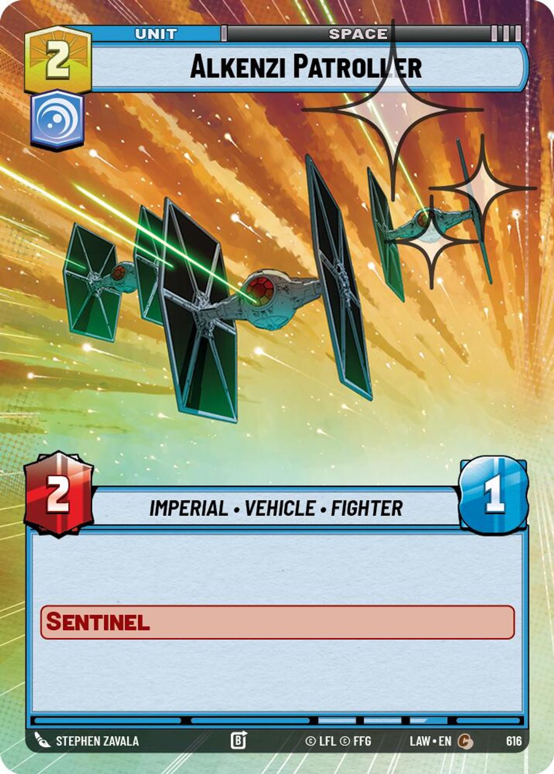 Alkenzi Patroller #616/264 from A Lawless Time