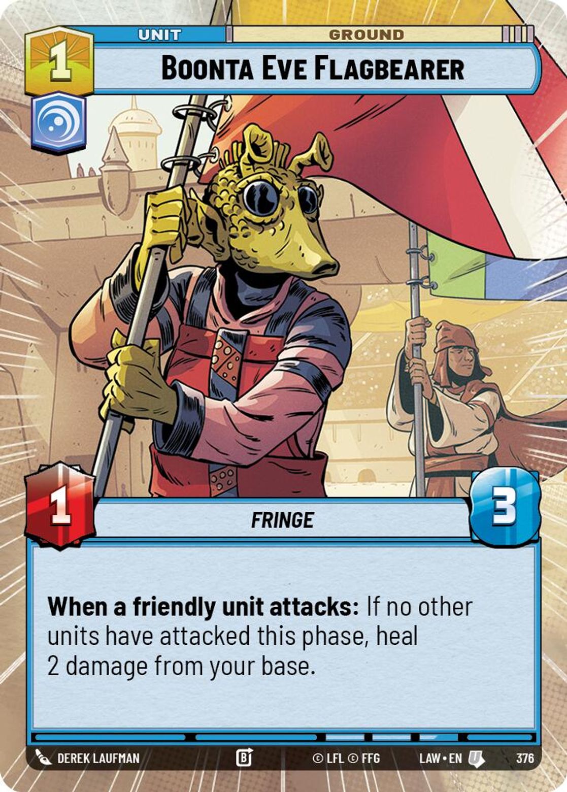 Boonta Eve Flagbearer #376/264 from A Lawless Time