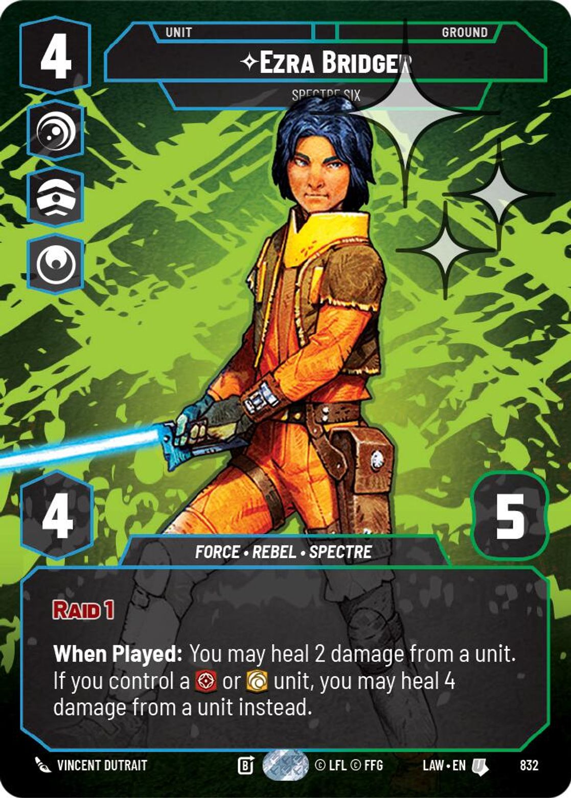 Ezra Bridger — Spectre Six #832/264 from A Lawless Time