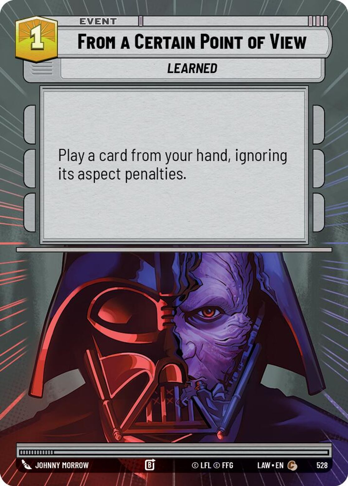 From a Certain Point of View #528/264 from A Lawless Time