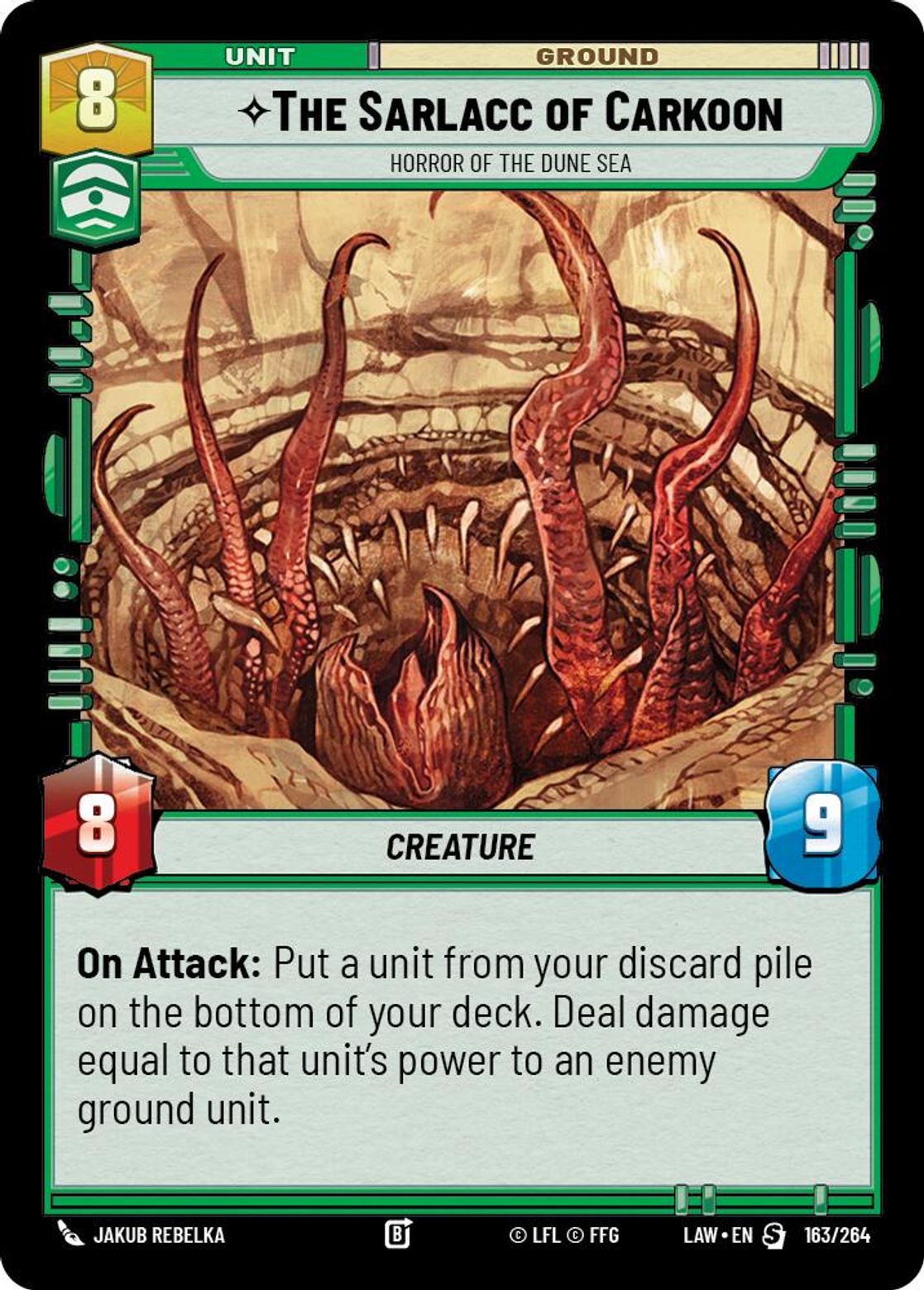 The Sarlacc of Carkoon — Horror of the Dune Sea #163/264 from A Lawless Time