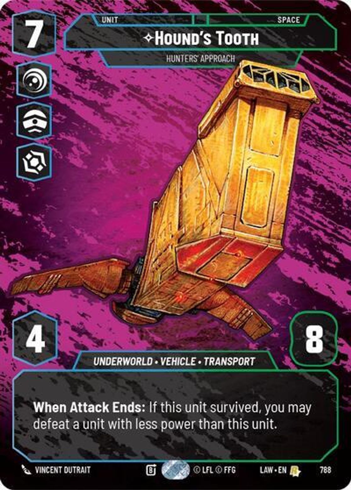 Hound's Tooth — Hunters' Approach #788/264 from A Lawless Time