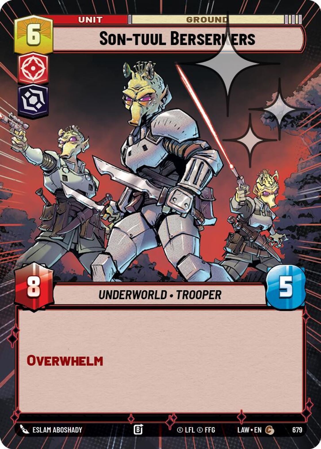Son-tuul Berserkers #679/264 from A Lawless Time