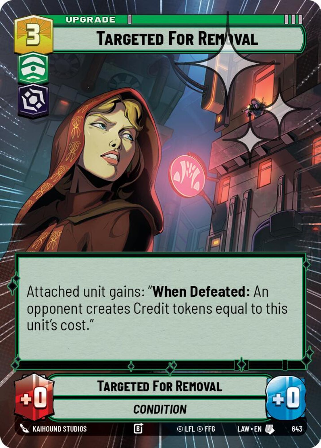 Targeted For Removal #643/264 from A Lawless Time