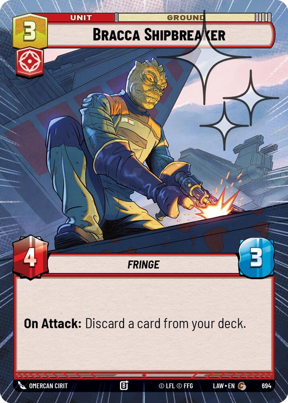 Bracca Shipbreaker #694/264 from A Lawless Time