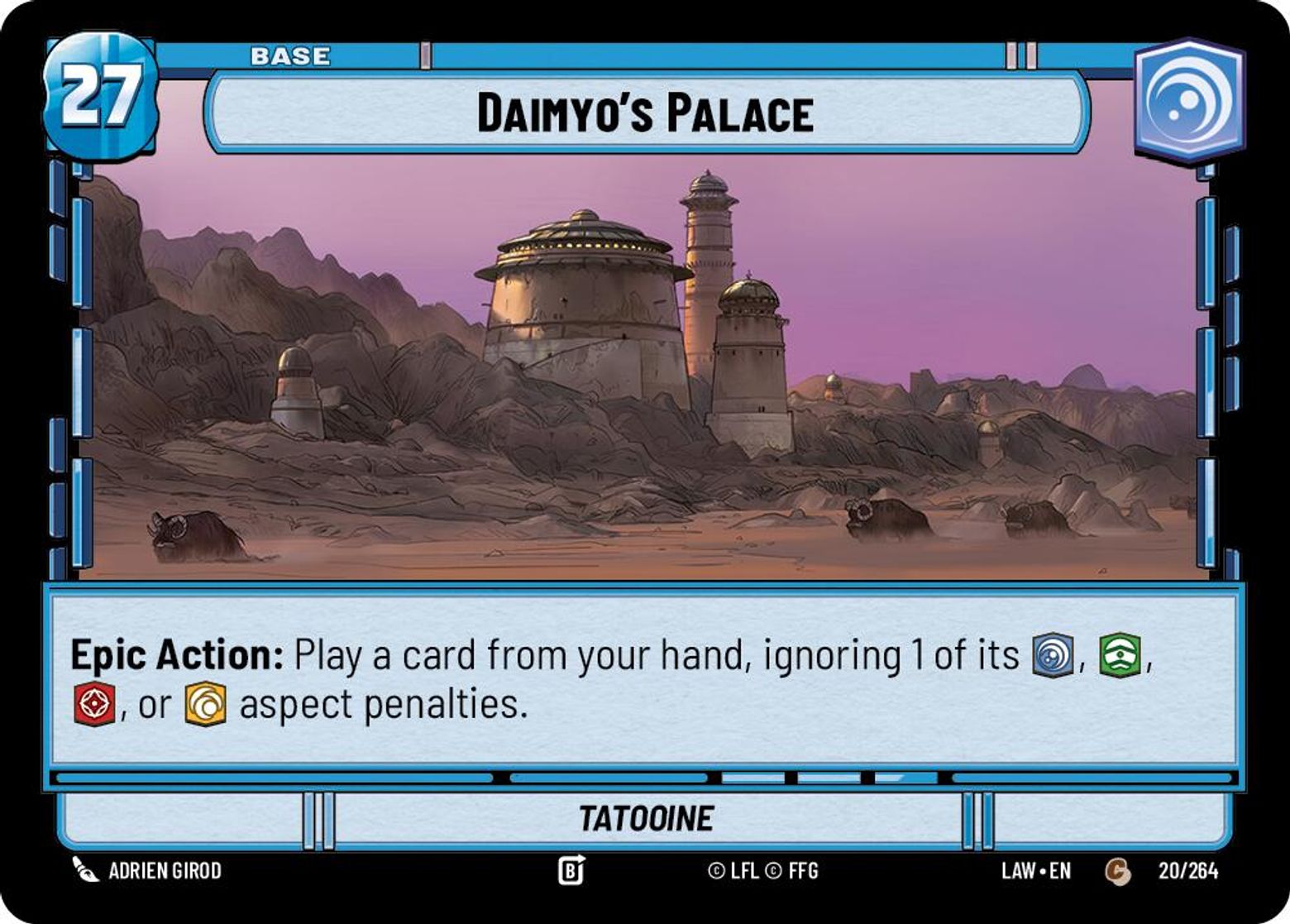 Daimyo's Palace — Tatooine #020/264 from A Lawless Time