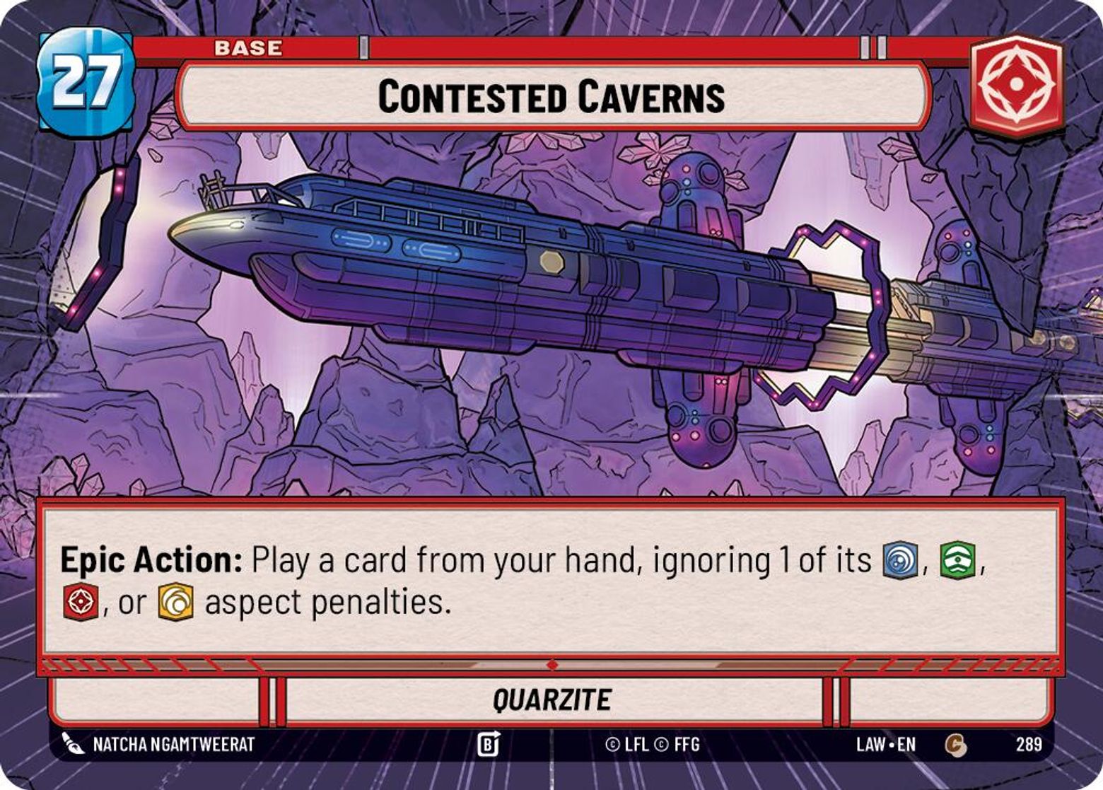 Contested Caverns — Quarzite #289/264 from A Lawless Time