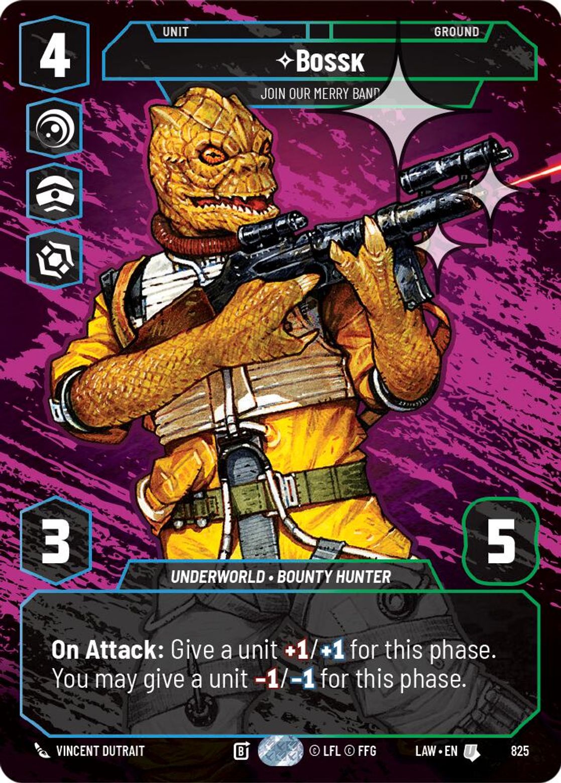Bossk — Join Our Merry Band #825/264 from A Lawless Time