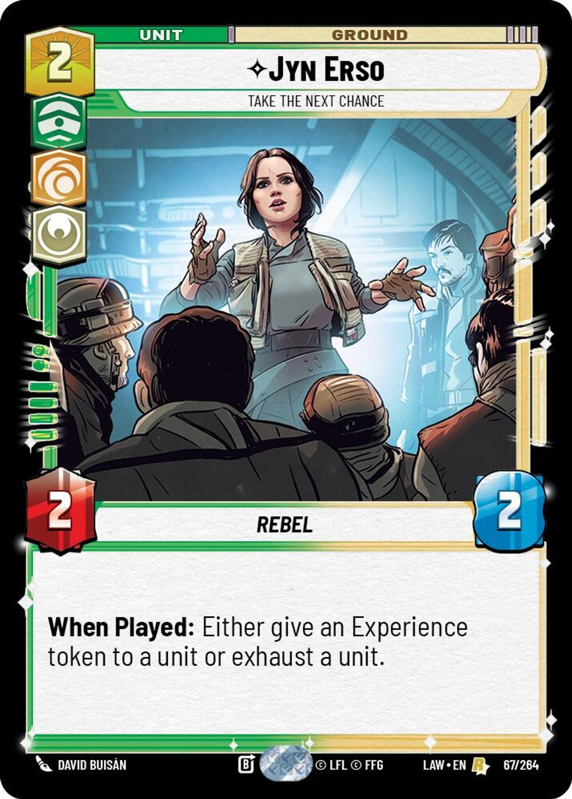 Jyn Erso — Take the Next Chance #067/264 from A Lawless Time