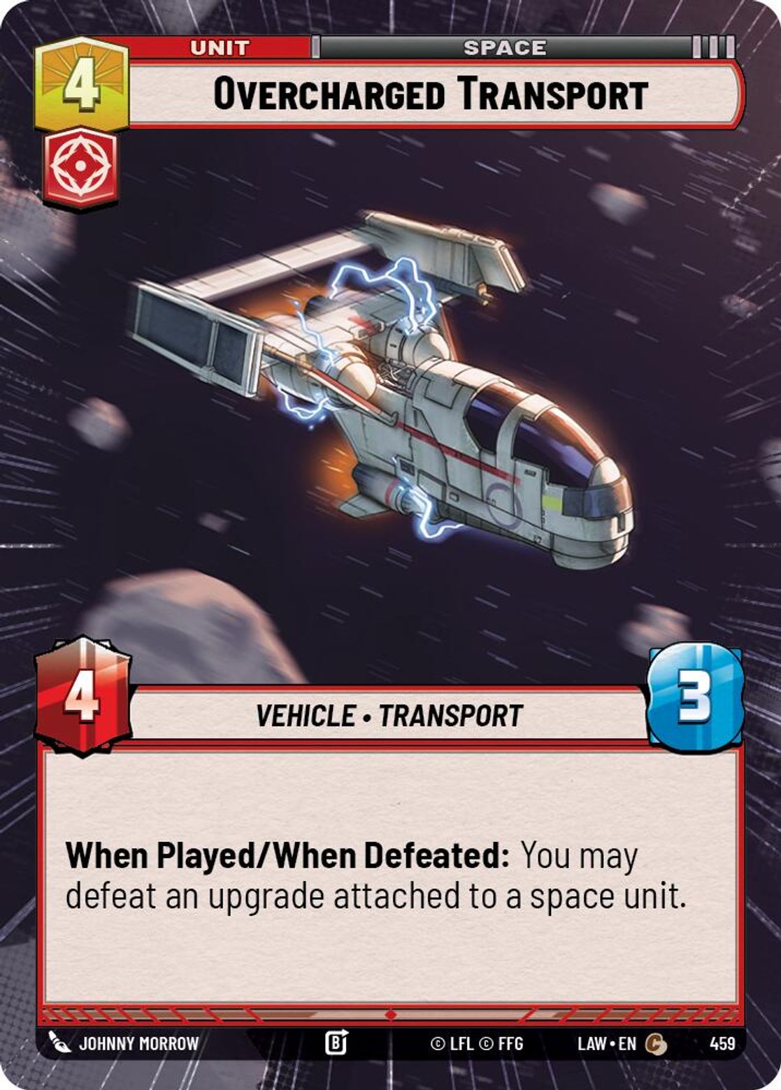 Overcharged Transport #459/264 from A Lawless Time