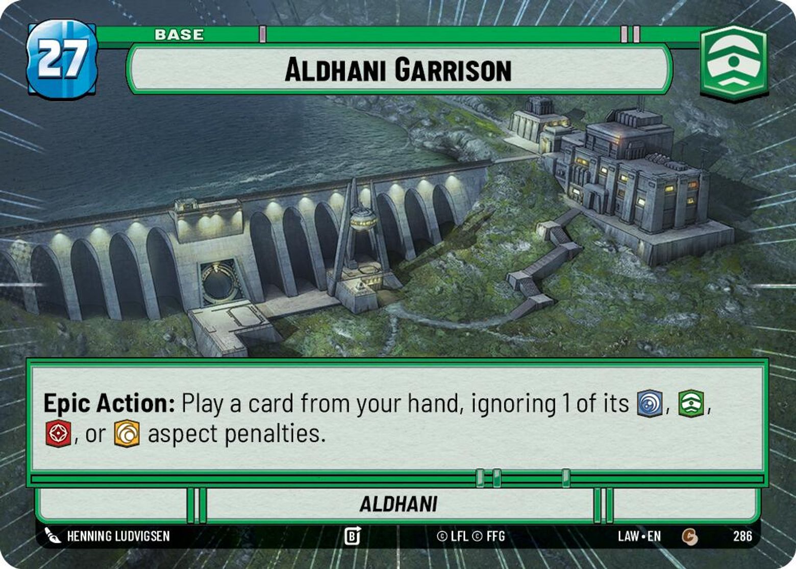 Aldhani Garrison — Aldhani #286/264 from A Lawless Time