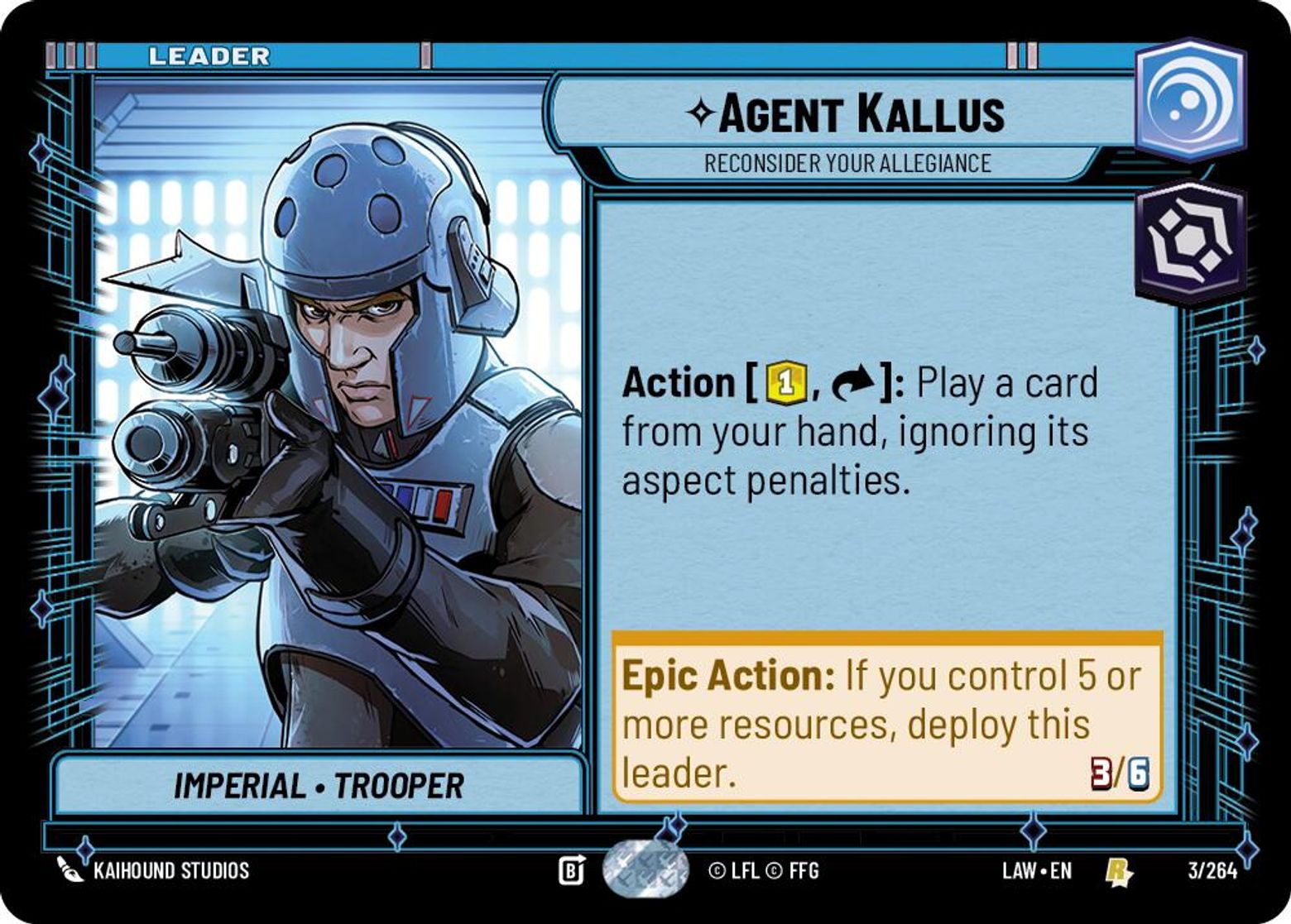 Agent Kallus — Reconsider Your Allegiance #003/264 from A Lawless Time