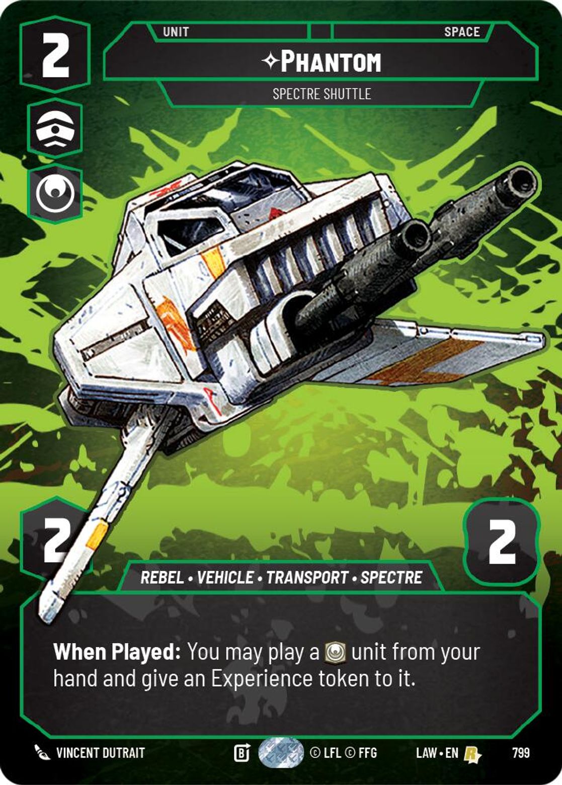 Phantom — Spectre Shuttle #799/264 from A Lawless Time