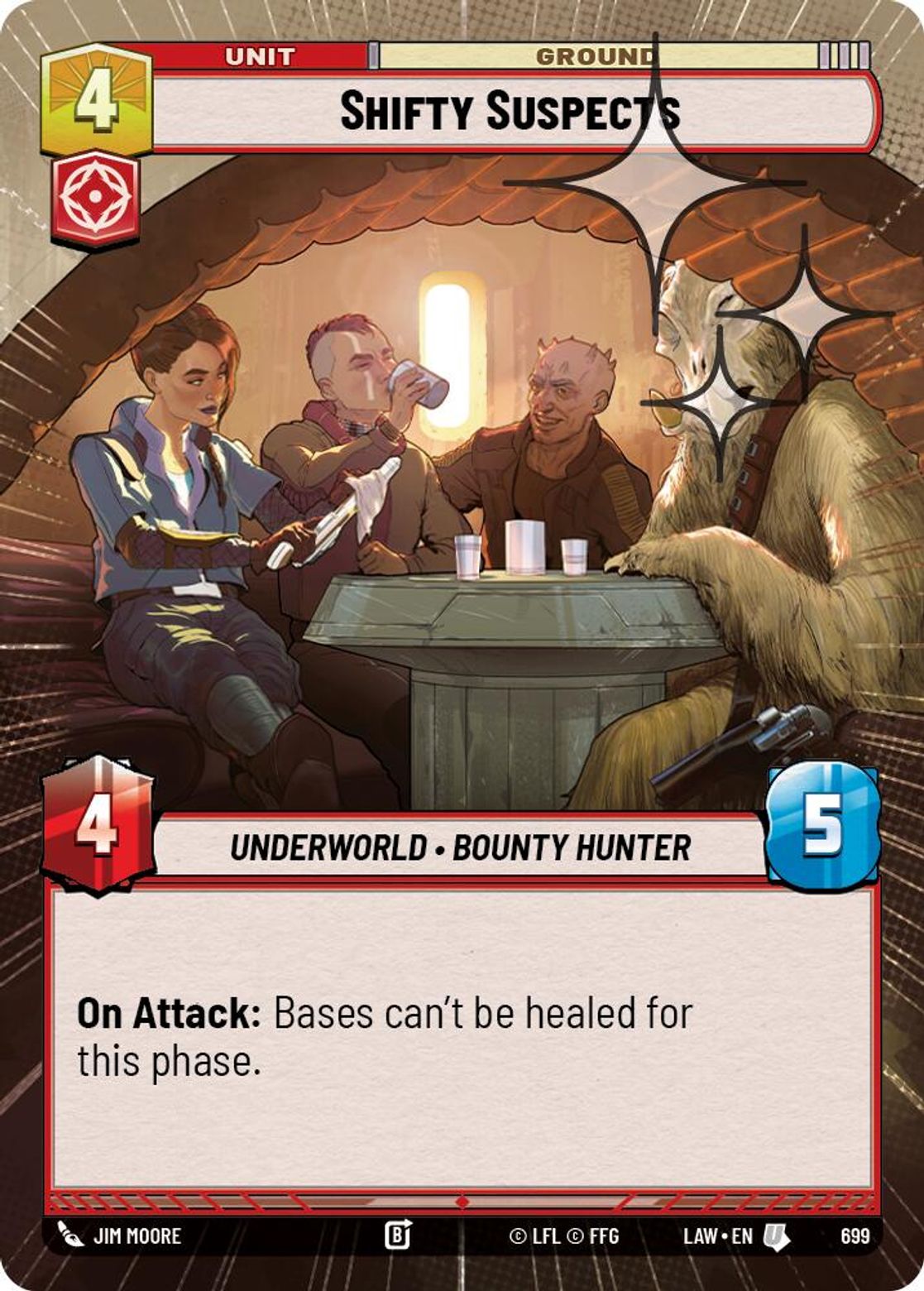 Shifty Suspects #699/264 from A Lawless Time