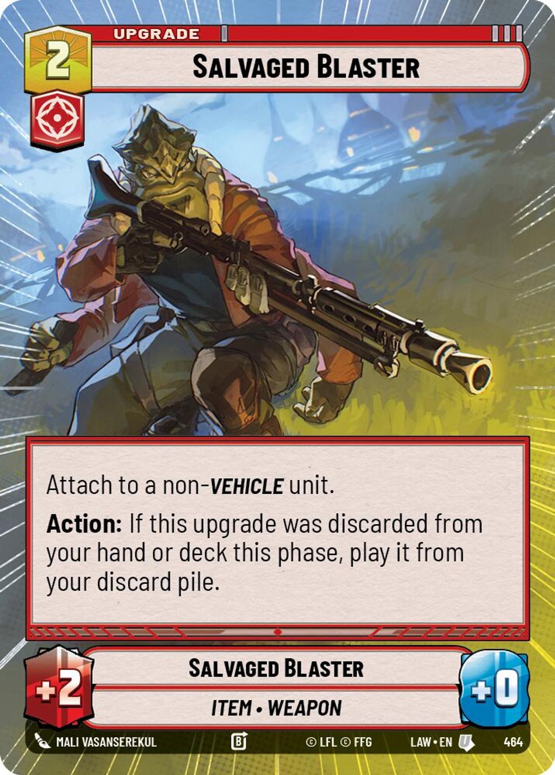 Salvaged Blaster #464/264 from A Lawless Time