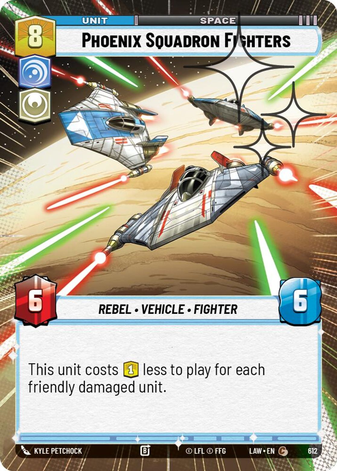 Phoenix Squadron Fighters #612/264 from A Lawless Time