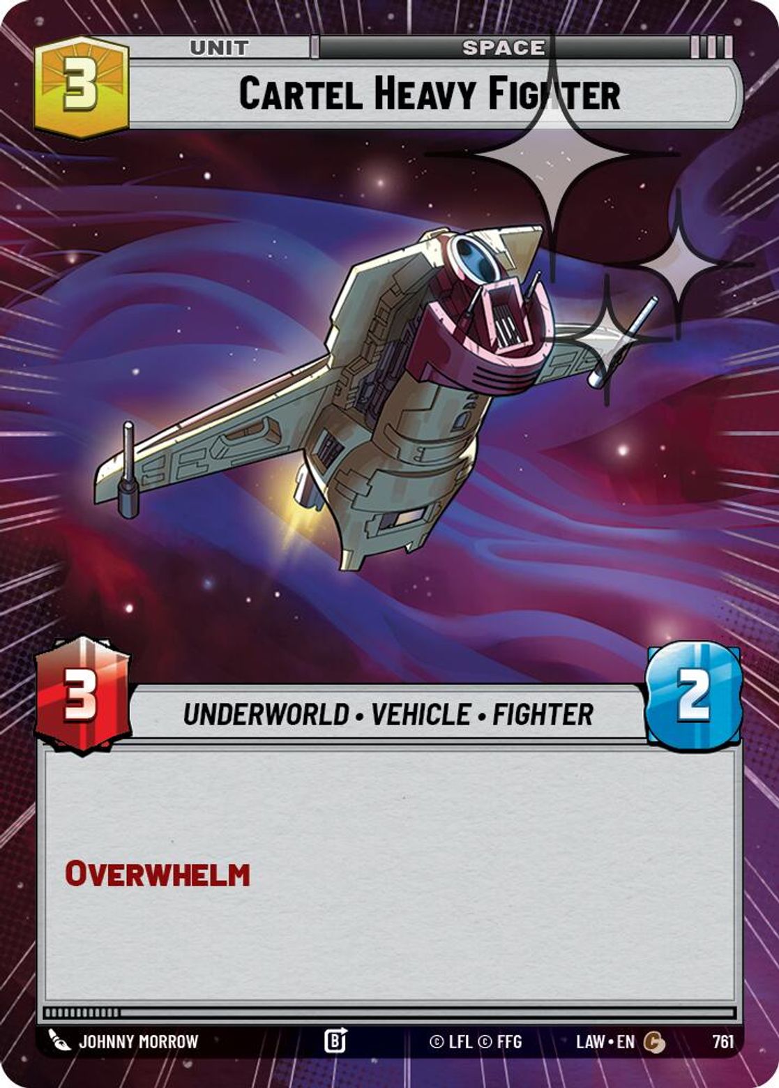 Cartel Heavy Fighter #761/264 from A Lawless Time