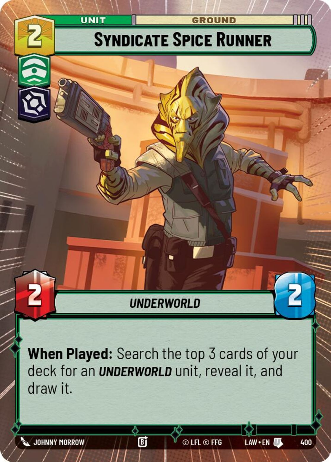 Syndicate Spice Runner #400/264 from A Lawless Time