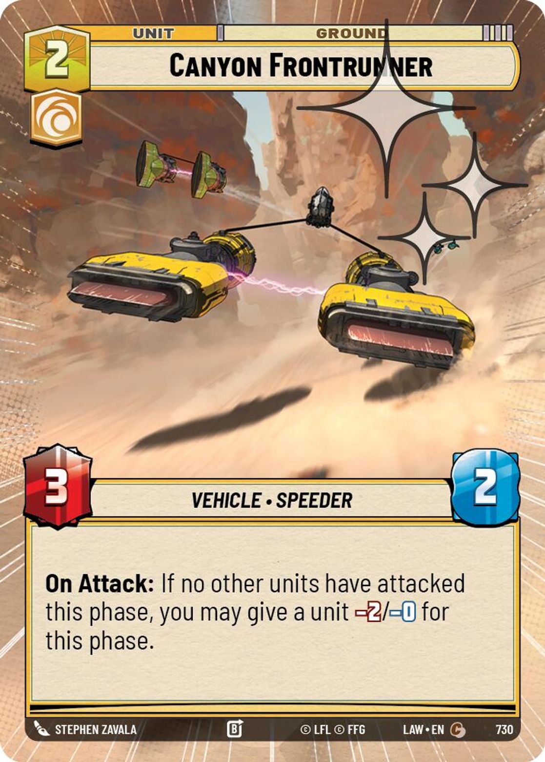 Canyon Frontrunner #730/264 from A Lawless Time