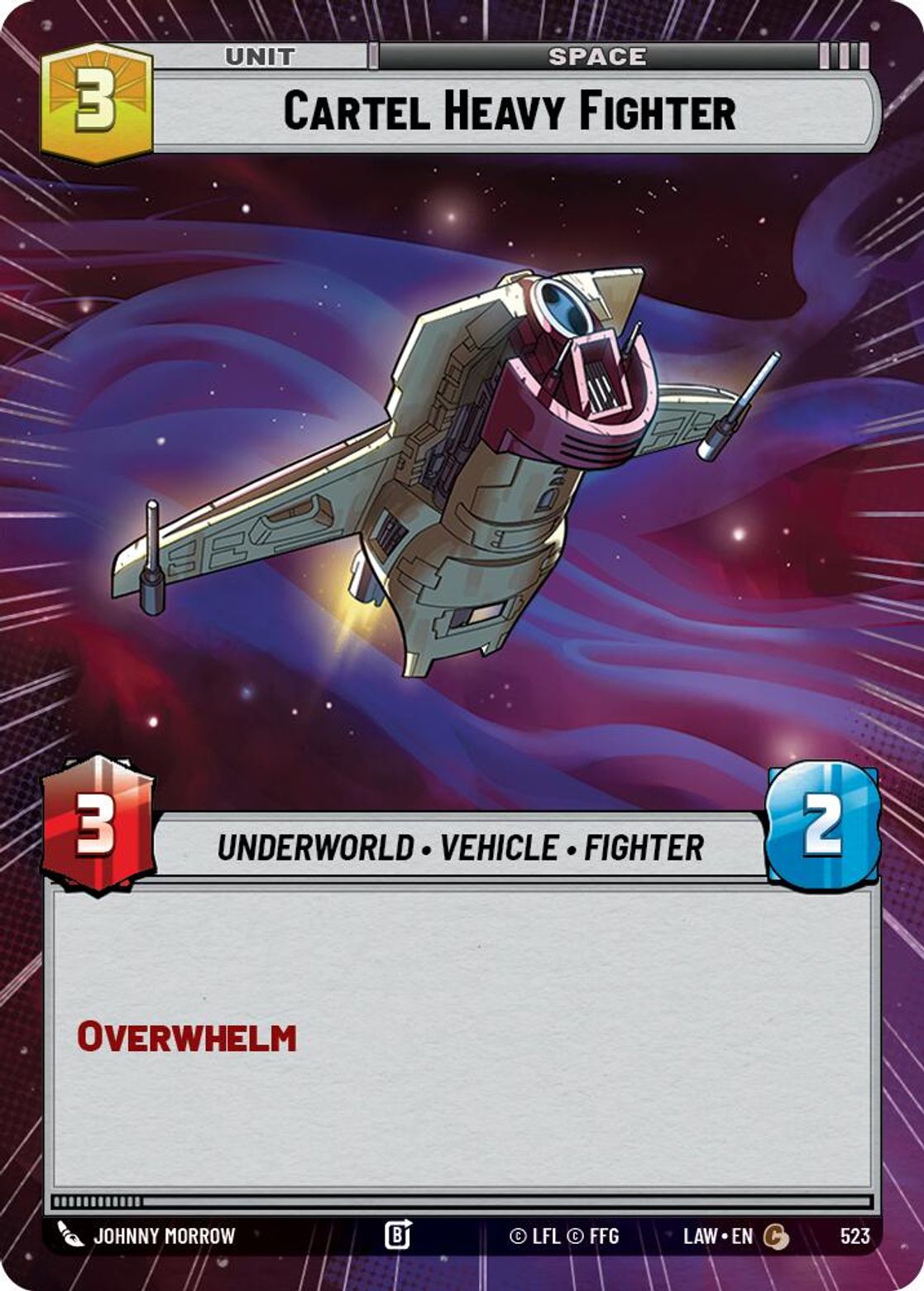 Cartel Heavy Fighter #523/264 from A Lawless Time