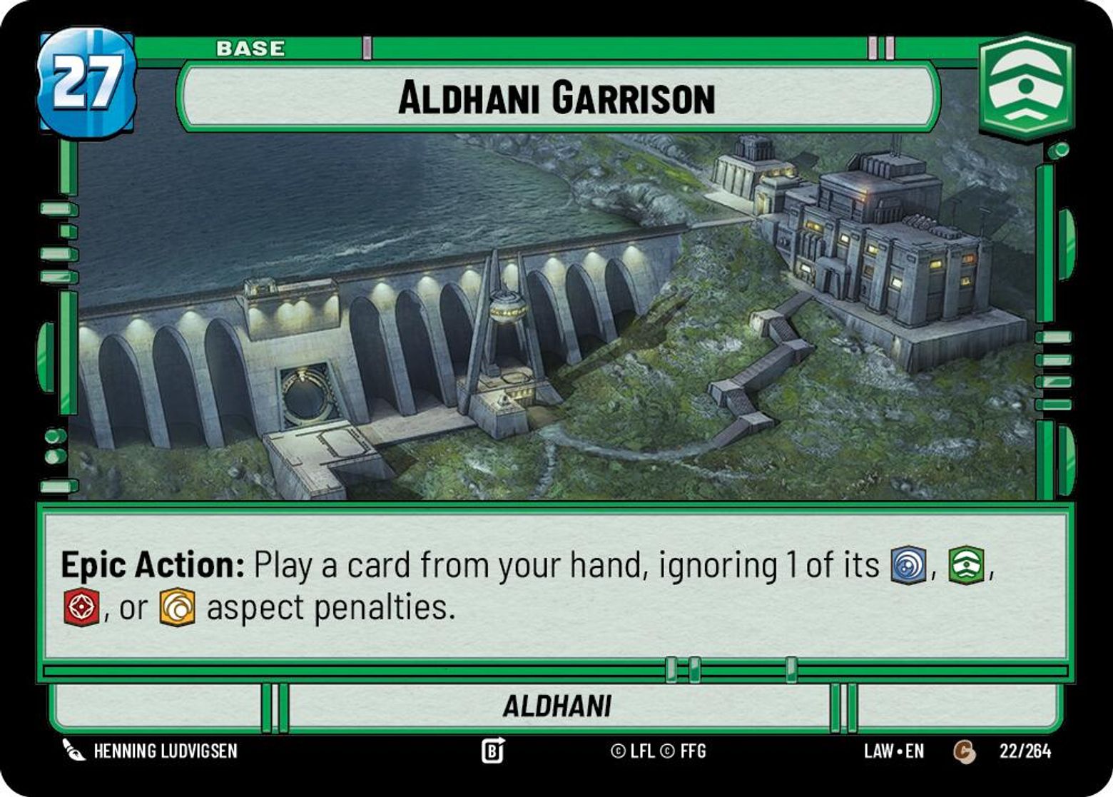 Aldhani Garrison — Aldhani #022/264 from A Lawless Time