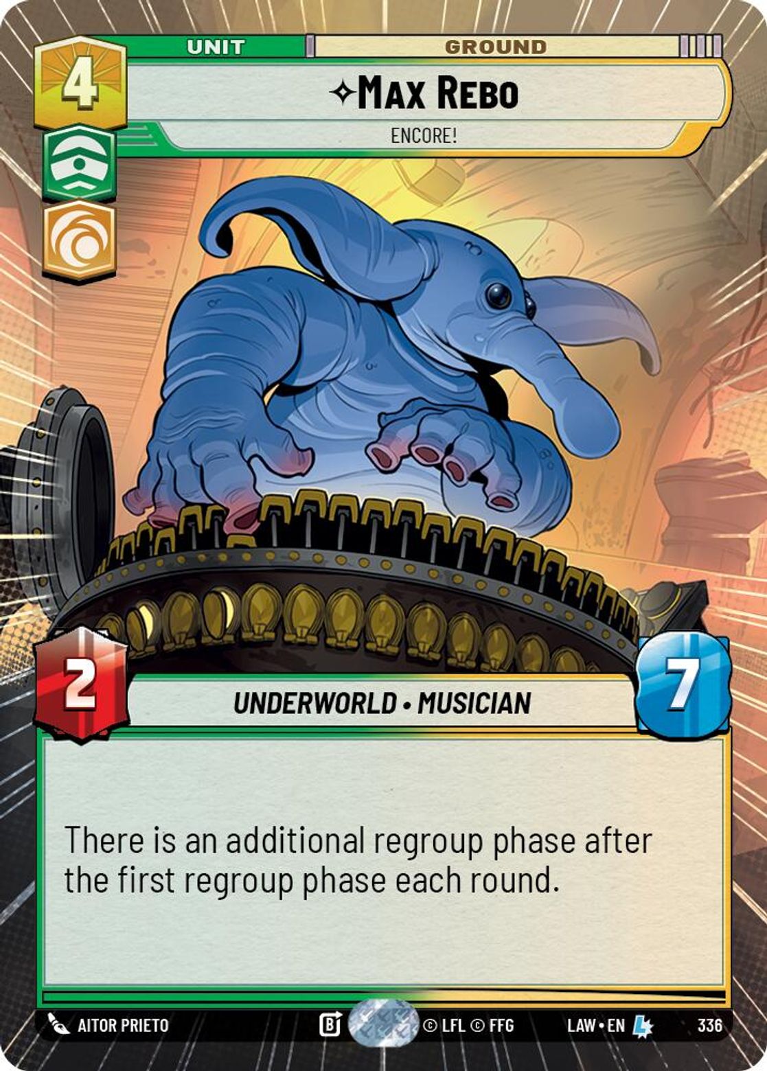 Max Rebo — Encore! #336/264 from A Lawless Time