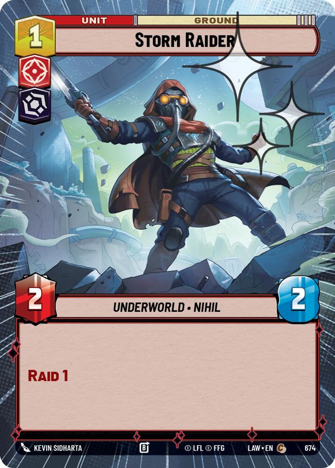 Storm Raider #674/264 from A Lawless Time