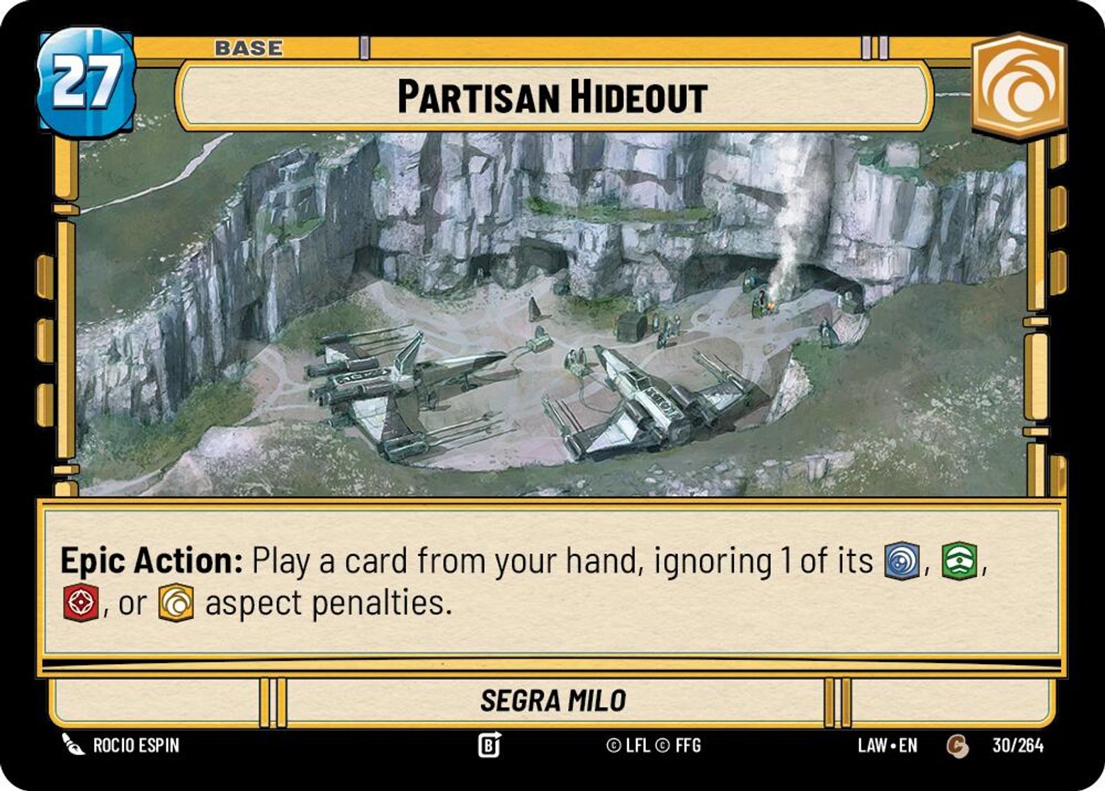 Partisan Hideout — Segra Milo #030/264 from A Lawless Time