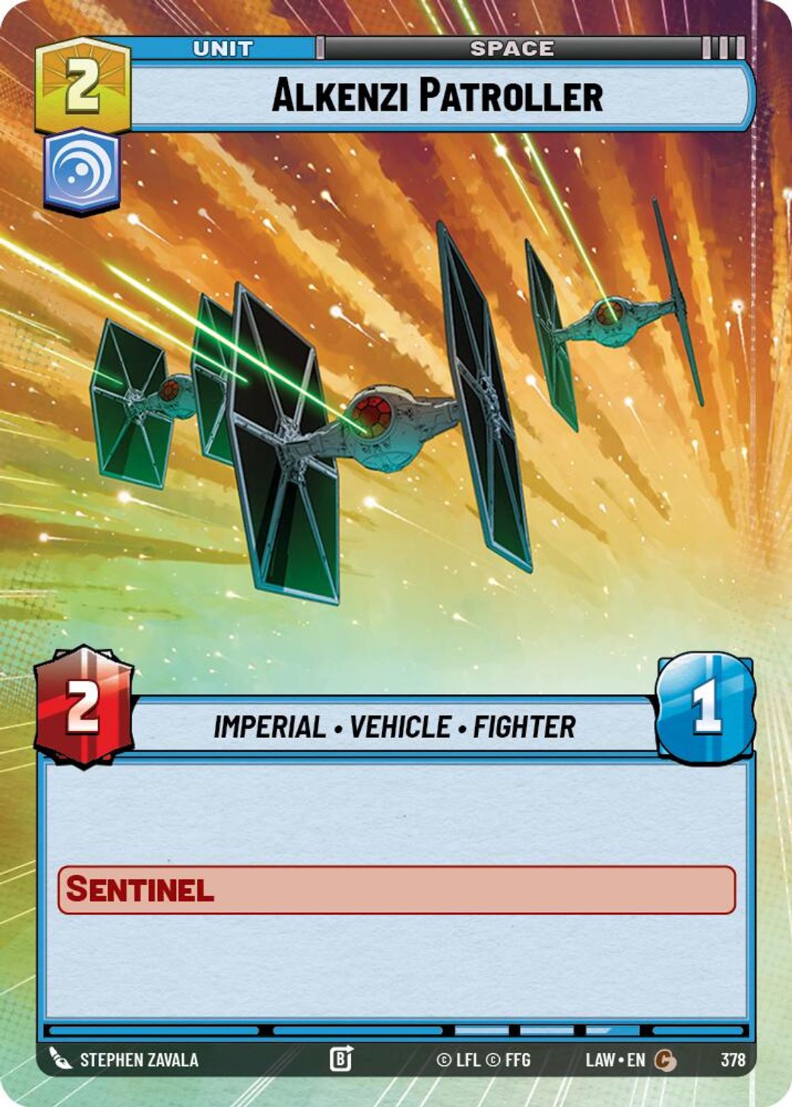 Alkenzi Patroller #378/264 from A Lawless Time