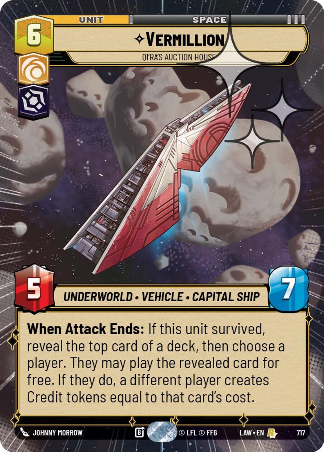 Vermillion — Qi'ra's Auction House #717/264 from A Lawless Time