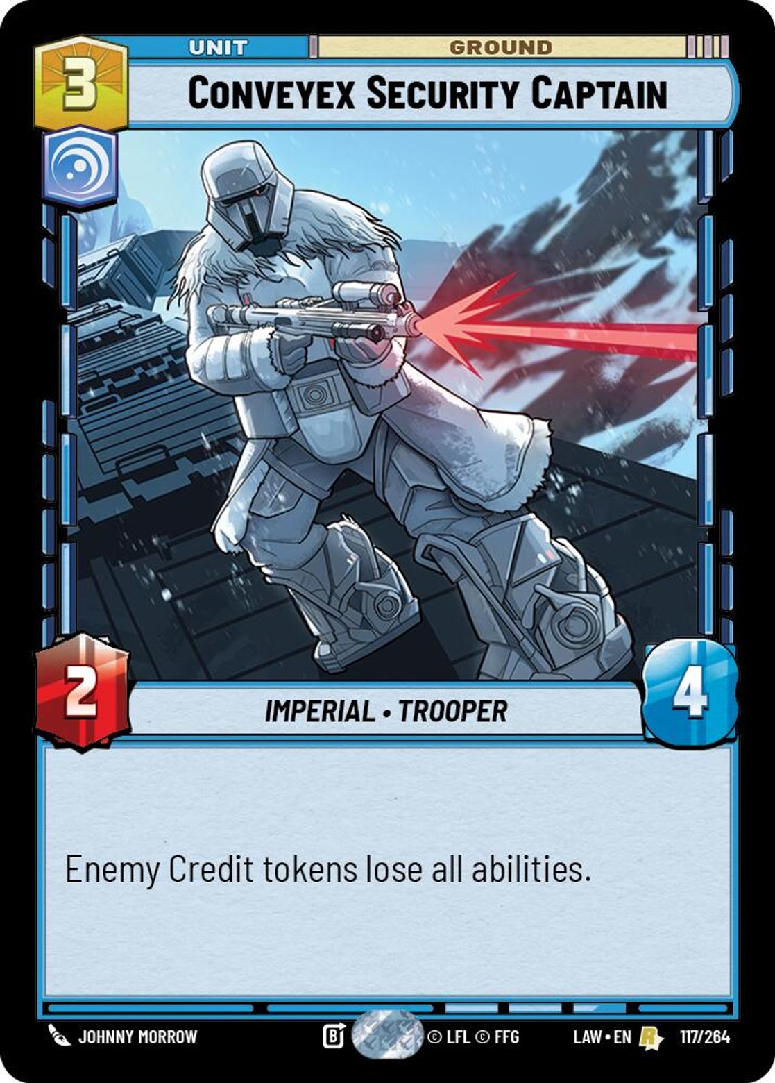 Conveyex Security Captain #117/264 from A Lawless Time