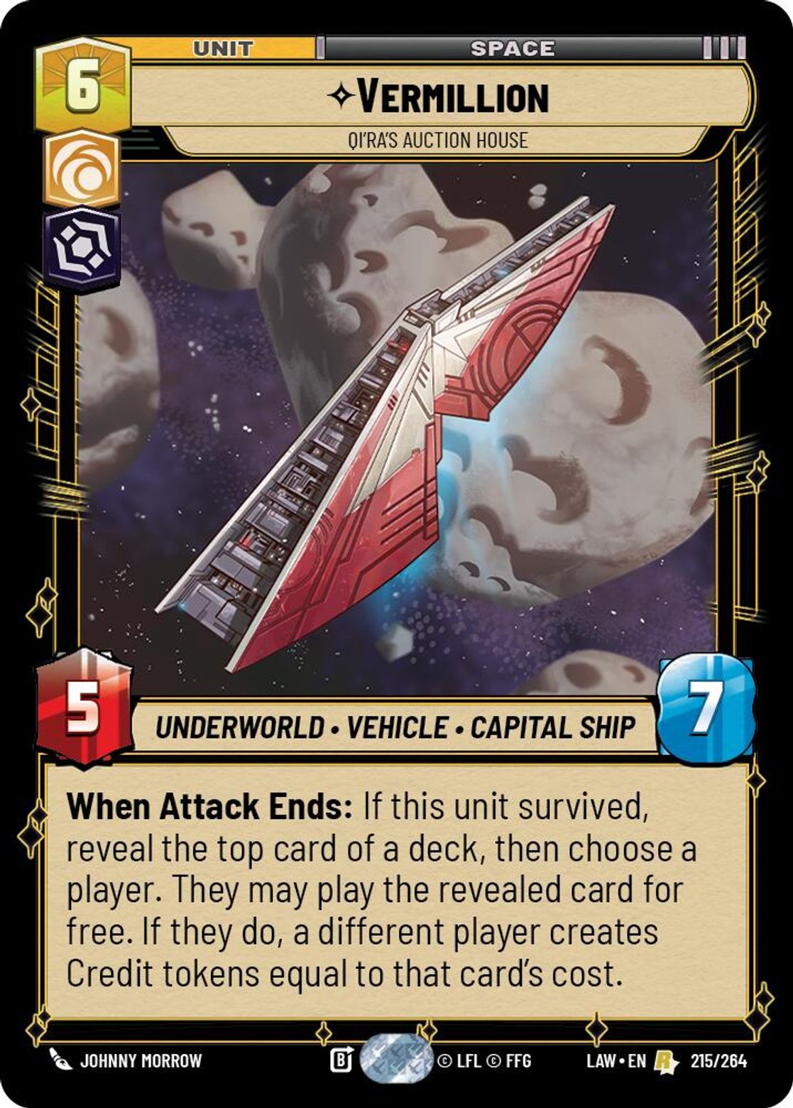 Vermillion — Qi'ra's Auction House #215/264 from A Lawless Time