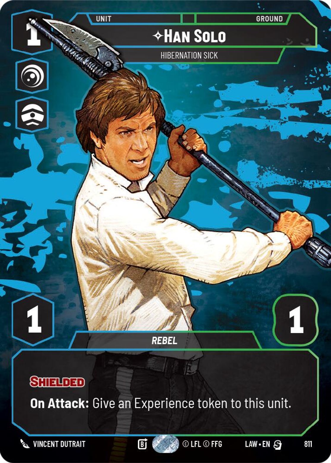 Han Solo — Hibernation Sick #811/264 from A Lawless Time