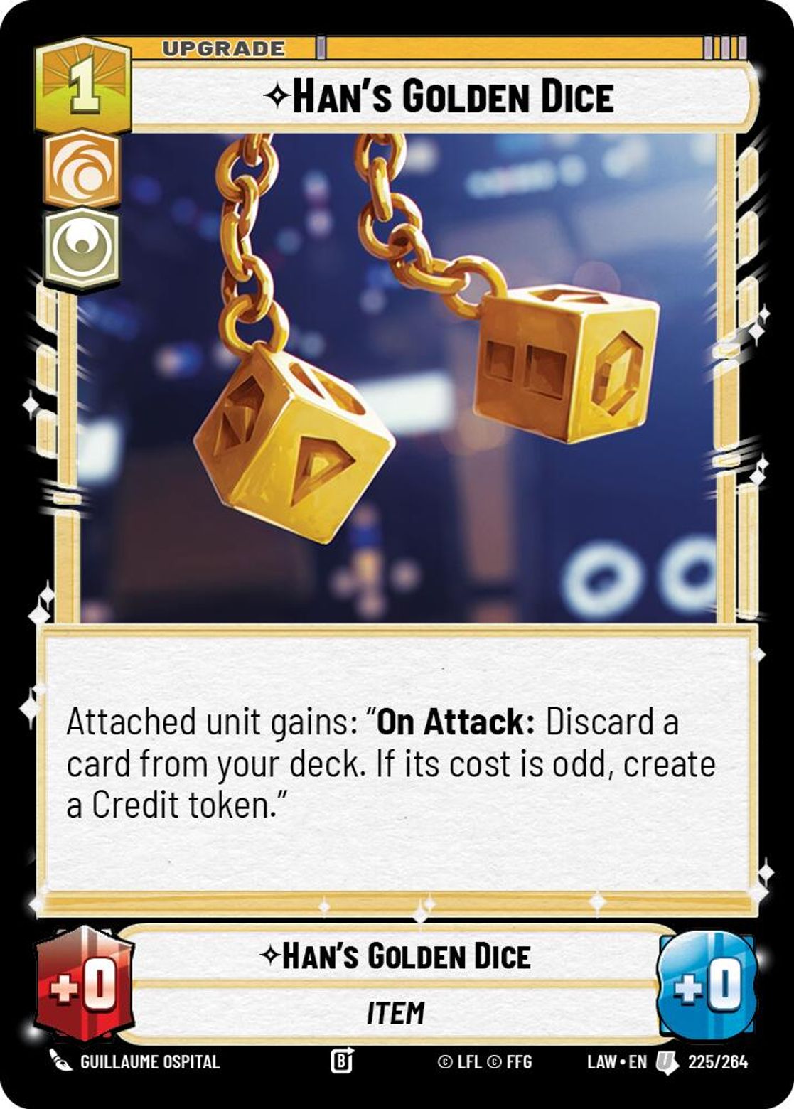 Han's Golden Dice #225/264 from A Lawless Time