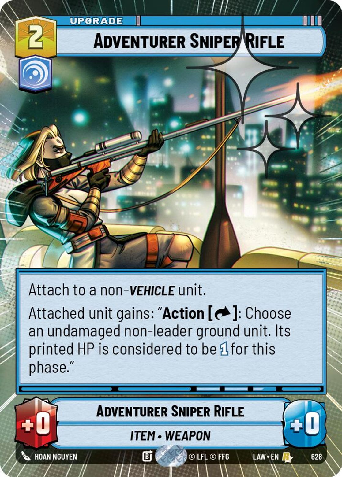 Adventurer Sniper Rifle #628/264 from A Lawless Time
