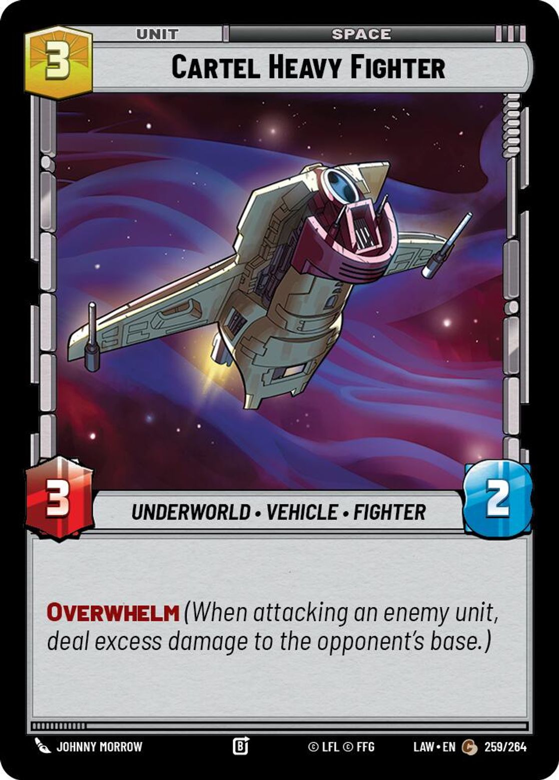 Cartel Heavy Fighter #259/264 from A Lawless Time