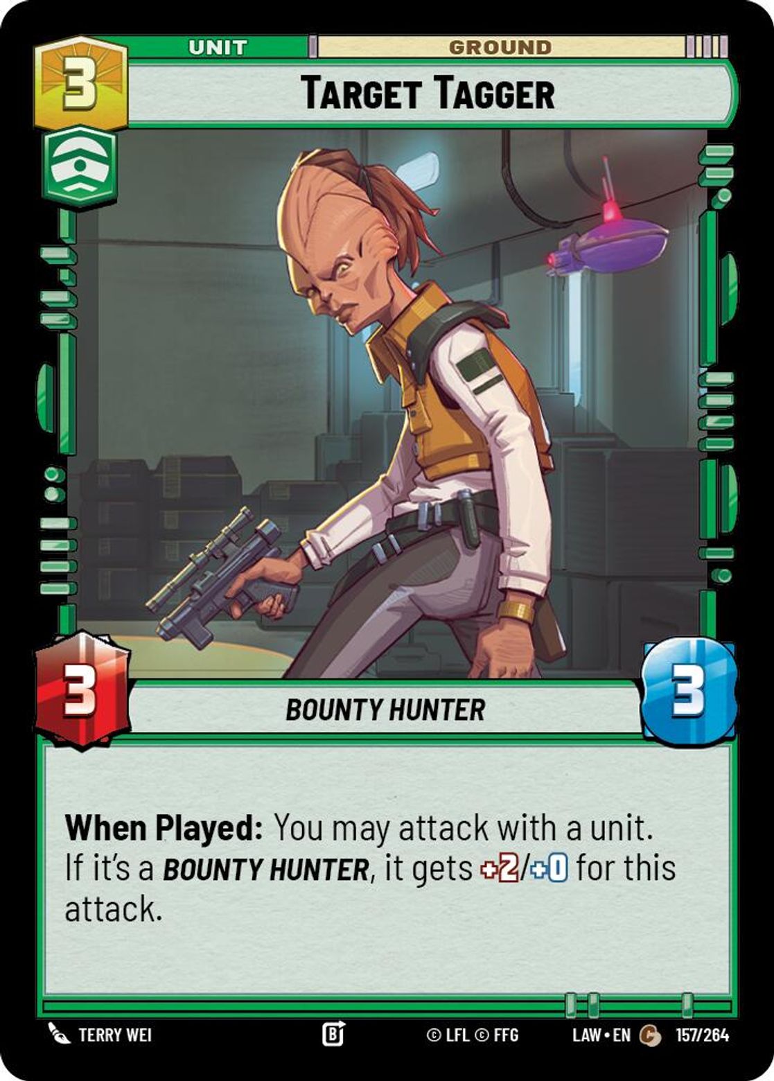 Target Tagger #157/264 from A Lawless Time