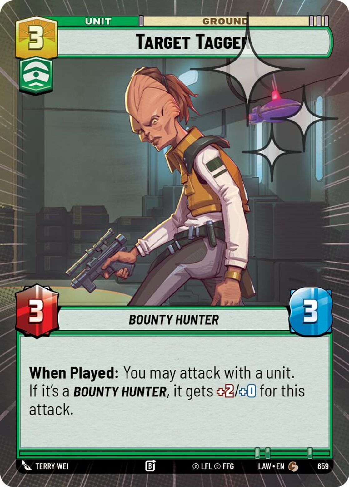 Target Tagger #659/264 from A Lawless Time