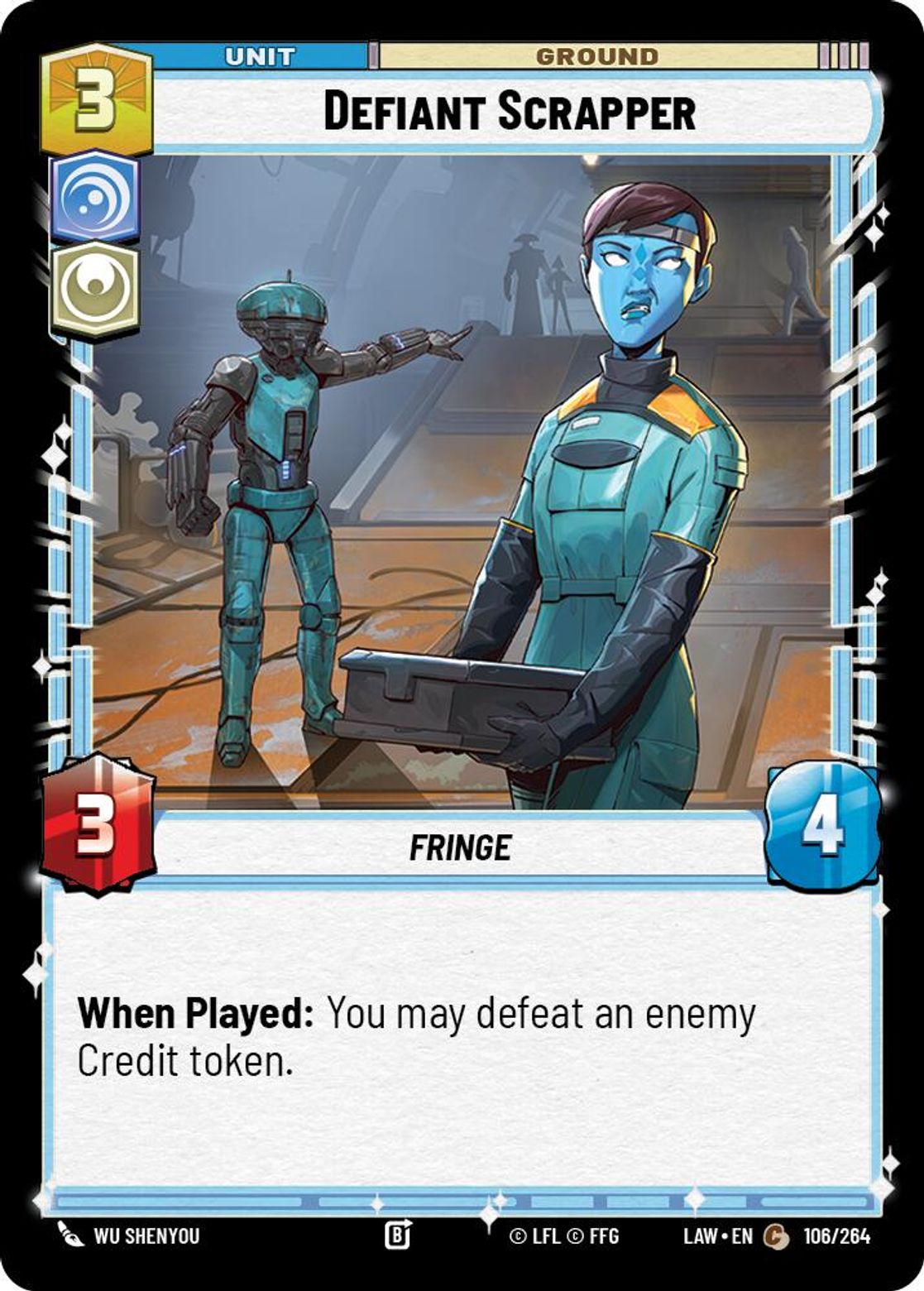 Defiant Scrapper #106/264 from A Lawless Time