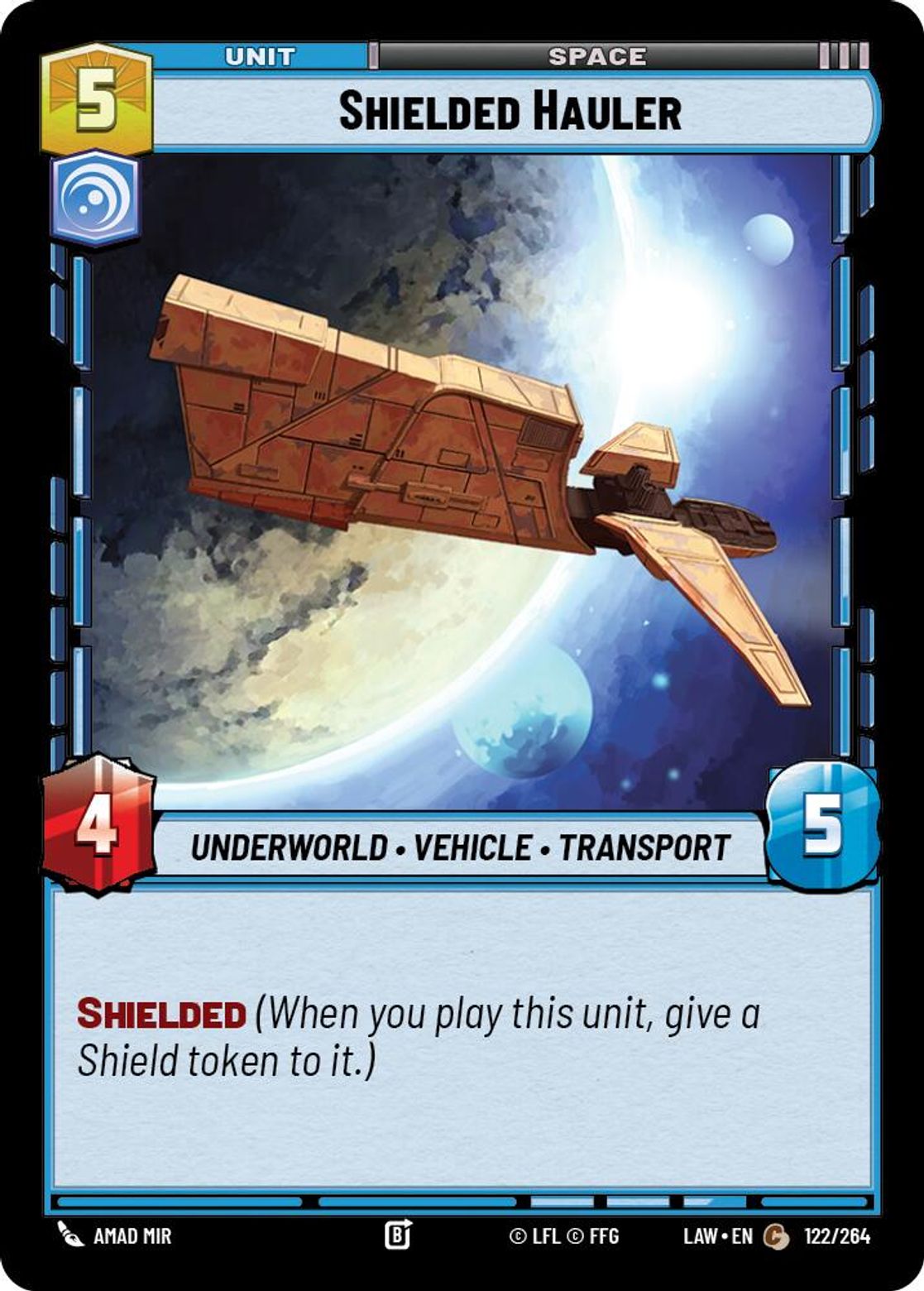 Shielded Hauler #122/264 from A Lawless Time