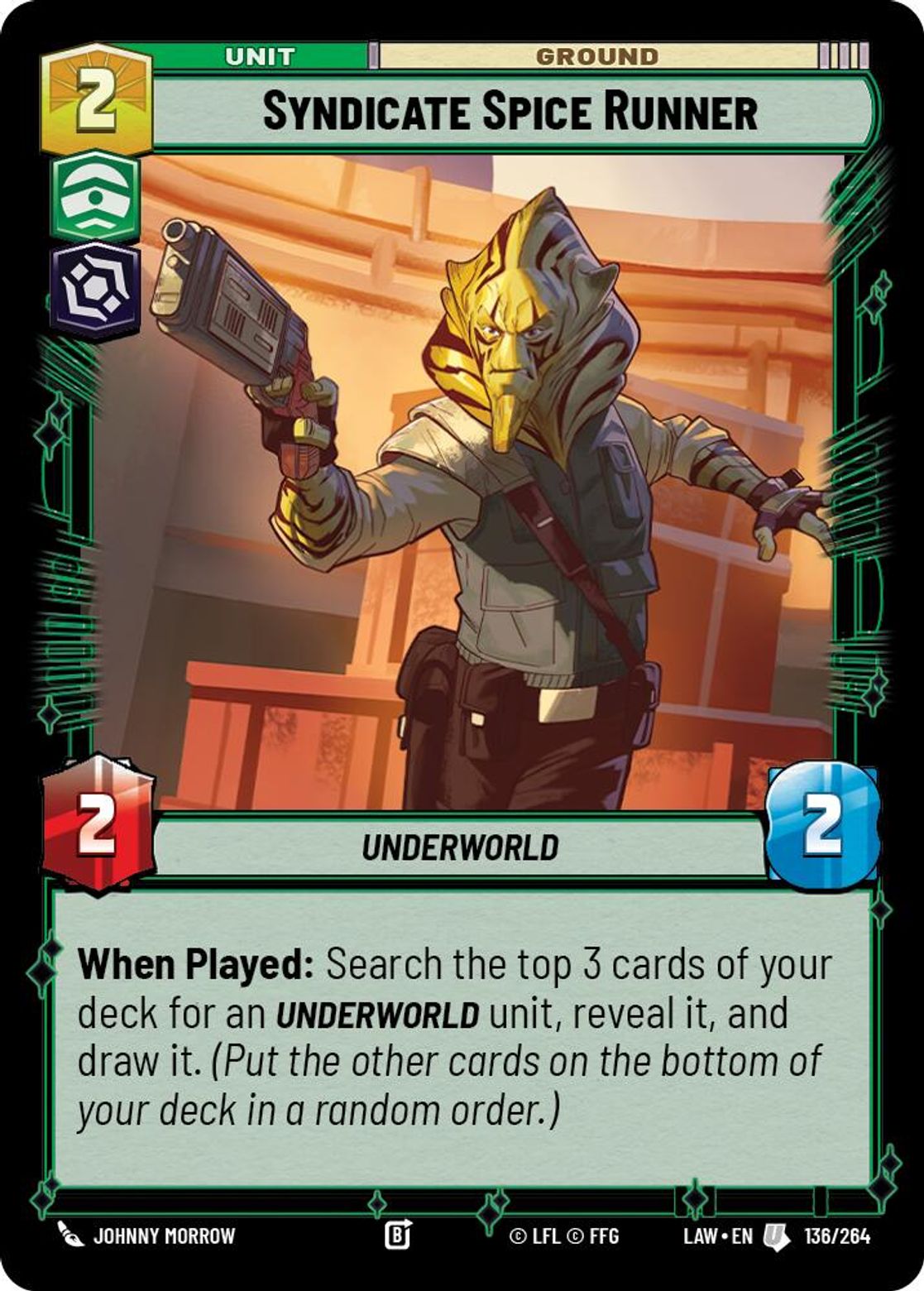 Syndicate Spice Runner #136/264 from A Lawless Time