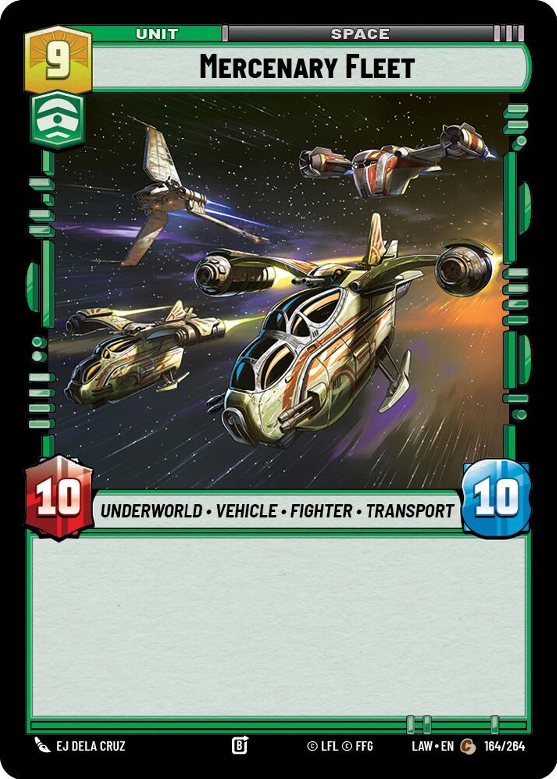 Mercenary Fleet #164/264 from A Lawless Time