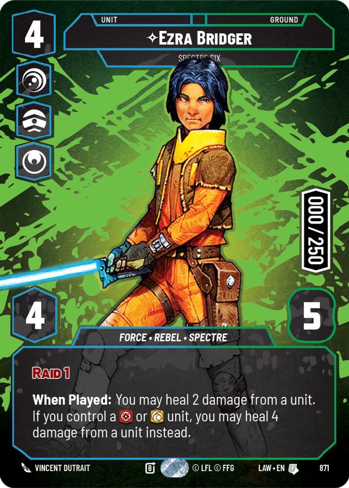 Ezra Bridger — Spectre Six #871/264 from A Lawless Time