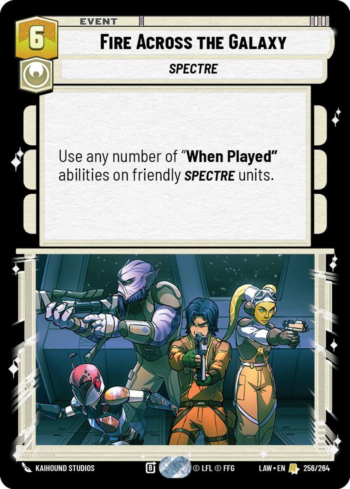 Fire Across the Galaxy #256/264 from A Lawless Time