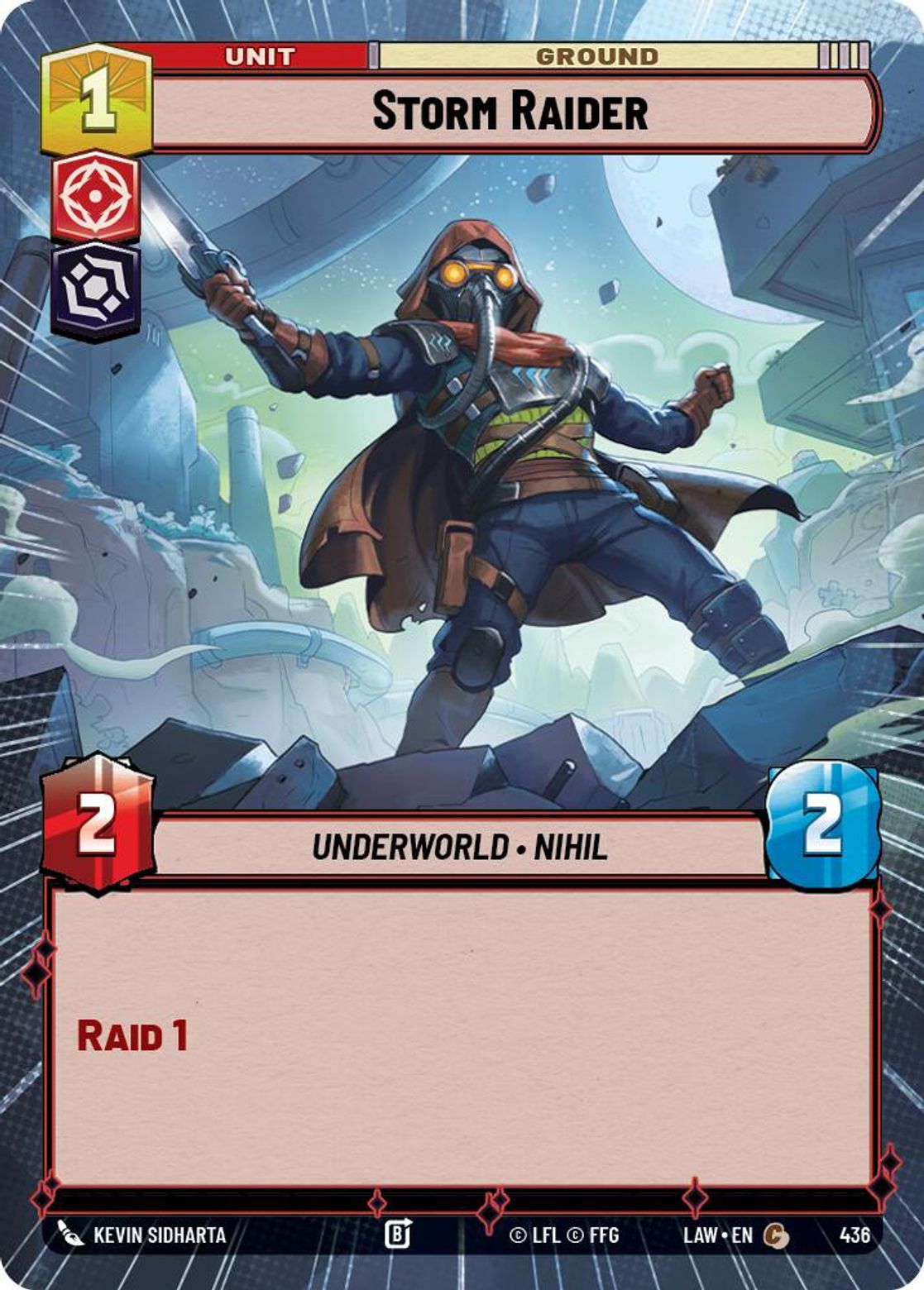 Storm Raider #436/264 from A Lawless Time